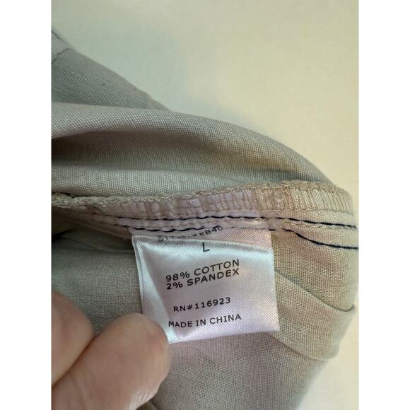 Easel Pants Large Cotton Street Style Minimalist Side Stripe Casual - Picture 5 of 10